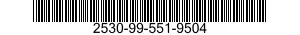 2530-99-551-9504 CALIPER ASSEMBLY,DISC BRAKE 2530995519504 995519504