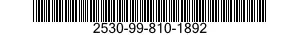 2530-99-810-1892  2530998101892 998101892