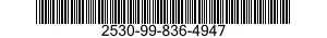 2530-99-836-4947 ADJUSTING SCREW ASSEMBLY,BRAKE 2530998364947 998364947