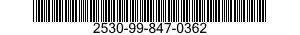 2530-99-847-0362  2530998470362 998470362