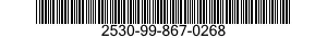 2530-99-867-0268  2530998670268 998670268