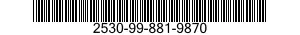 2530-99-881-9870  2530998819870 998819870