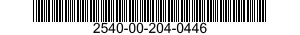 2540-00-204-0446  2540002040446 002040446