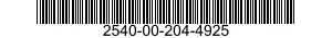 2540-00-204-4925  2540002044925 002044925