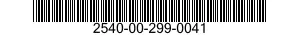 2540-00-299-0041 PAD,PEDAL 2540002990041 002990041