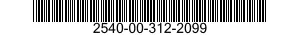 2540-00-312-2099  2540003122099 003122099
