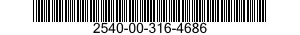 2540-00-316-4686  2540003164686 003164686