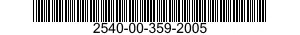 2540-00-359-2005  2540003592005 003592005
