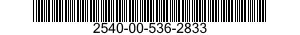 2540-00-536-2833 BELT,VEHICULAR SAFETY 2540005362833 005362833