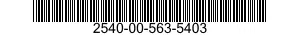 2540-00-563-5403  2540005635403 005635403