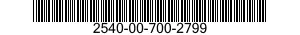 2540-00-700-2799  2540007002799 007002799