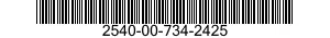 2540-00-734-2425  2540007342425 007342425