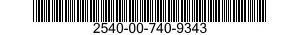2540-00-740-9343 SEAT,U-BOLT 2540007409343 007409343