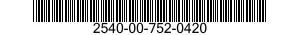2540-00-752-0420  2540007520420 007520420