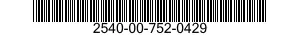 2540-00-752-0429  2540007520429 007520429