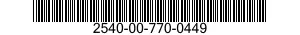 2540-00-770-0449  2540007700449 007700449