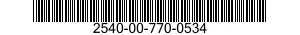 2540-00-770-0534  2540007700534 007700534