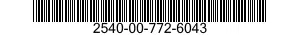 2540-00-772-6043  2540007726043 007726043