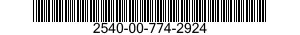 2540-00-774-2924  2540007742924 007742924