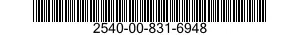 2540-00-831-6948 CUSHION,SEAT,VEHICULAR 2540008316948 008316948