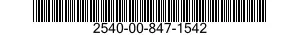 2540-00-847-1542 BLADE,WINDSHIELD WIPER 2540008471542 008471542