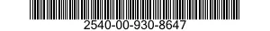 2540-00-930-8647  2540009308647 009308647