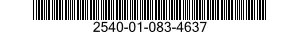 2540-01-083-4637 CUSHION,SEAT BACK,VEHICULAR 2540010834637 010834637