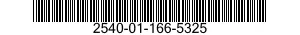 2540-01-166-5325 BUMPER,VEHICULAR 2540011665325 011665325