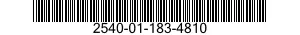2540-01-183-4810  2540011834810 011834810