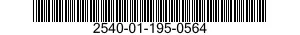 2540-01-195-0564 CUSHION,SEAT BACK,VEHICULAR 2540011950564 011950564