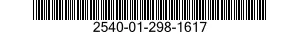 2540-01-298-1617 CUSHION,SEAT,VEHICULAR 2540012981617 012981617