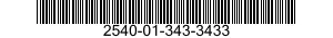 2540-01-343-3433 BLADE,WINDSHIELD WIPER 2540013433433 013433433