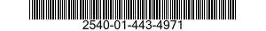 2540-01-443-4971 WINDSHIELD WIPER ASSEMBLY 2540014434971 014434971