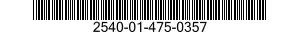 2540-01-475-0357 BASE PLATE,BODY 2540014750357 014750357