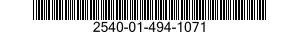 2540-01-494-1071 BUMPER SECTION,VEHICULAR 2540014941071 014941071