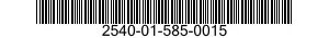 2540-01-585-0015 INSULATION,VEHICULAR 2540015850015 015850015