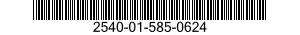 2540-01-585-0624 BELT,VEHICULAR SAFETY 2540015850624 015850624