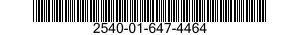 2540-01-647-4464 SUPPORT,STRUCTURAL COMPONENT,VEHICULAR 2540016474464 016474464