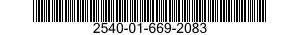 2540-01-669-2083 SUPPORT,STRUCTURAL COMPONENT,VEHICULAR 2540016692083 016692083
