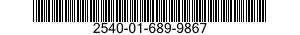 2540-01-689-9867 HANDLE,DOOR,VEHICULAR 2540016899867 016899867