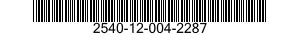 2540-12-004-2287  2540120042287 120042287
