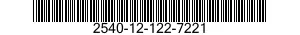 2540-12-122-7221  2540121227221 121227221