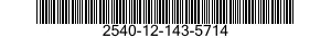 2540-12-143-5714 HALTER, WINKELSPIEG 2540121435714 121435714