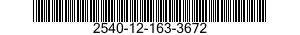 2540-12-163-3672 SHOCK ABSORBER,DIRECT ACTION 2540121633672 121633672