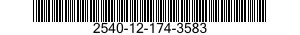 2540-12-174-3583 COVER,FITTED,VEHICULAR BODY 2540121743583 121743583