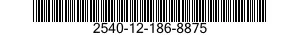 2540-12-186-8875  2540121868875 121868875