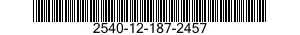2540-12-187-2457 HANDLE,DOOR 2540121872457 121872457