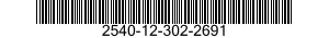 2540-12-302-2691 MOTOR,WINDSHIELD WIPER,ELECTRIC 2540123022691 123022691