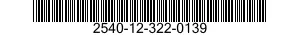 2540-12-322-0139  2540123220139 123220139