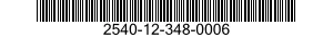 2540-12-348-0006 LOCK,SAFETY BELT,VEHICLE 2540123480006 123480006